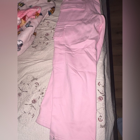 Pink ProClub Sweatpants - Picture 2 of 3